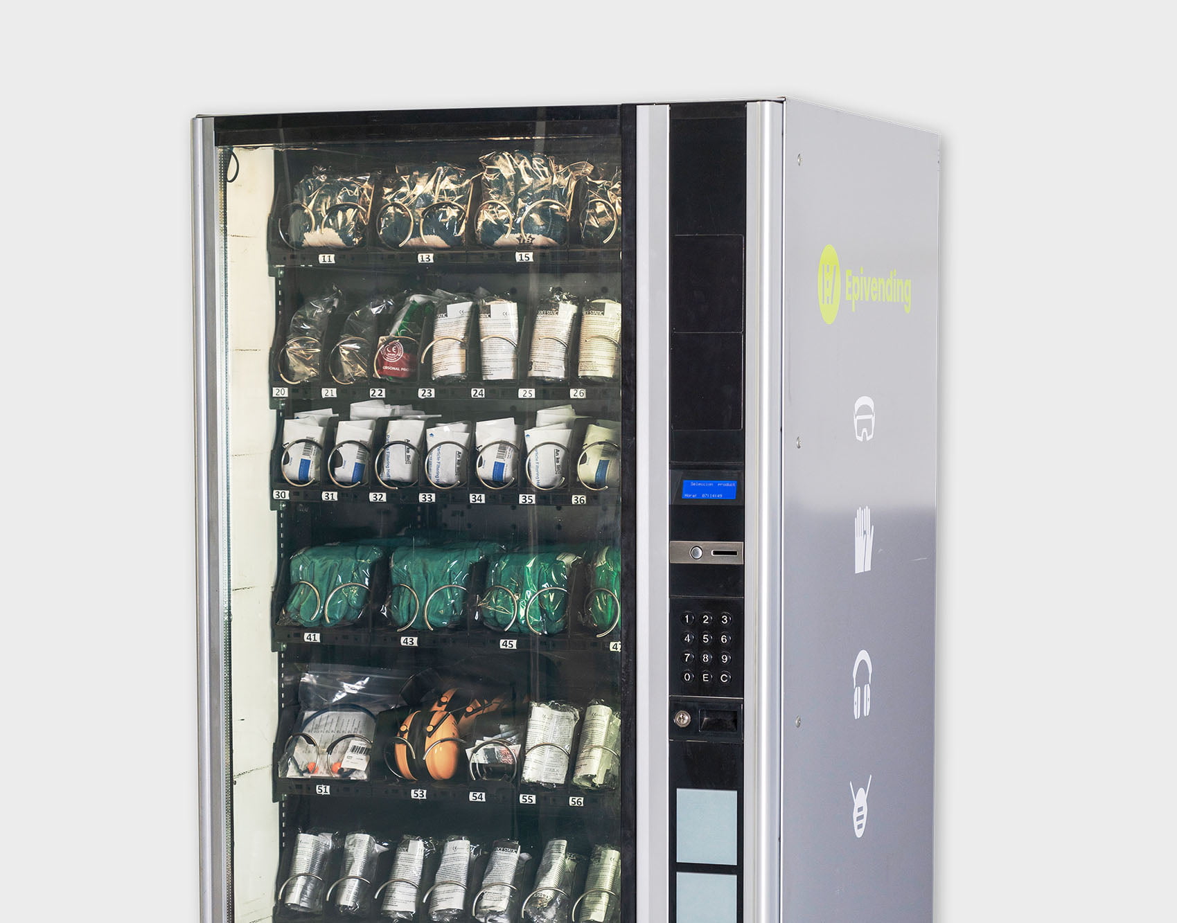 Máquina dispensadora básica de epis y herramientas de la empresa epivending